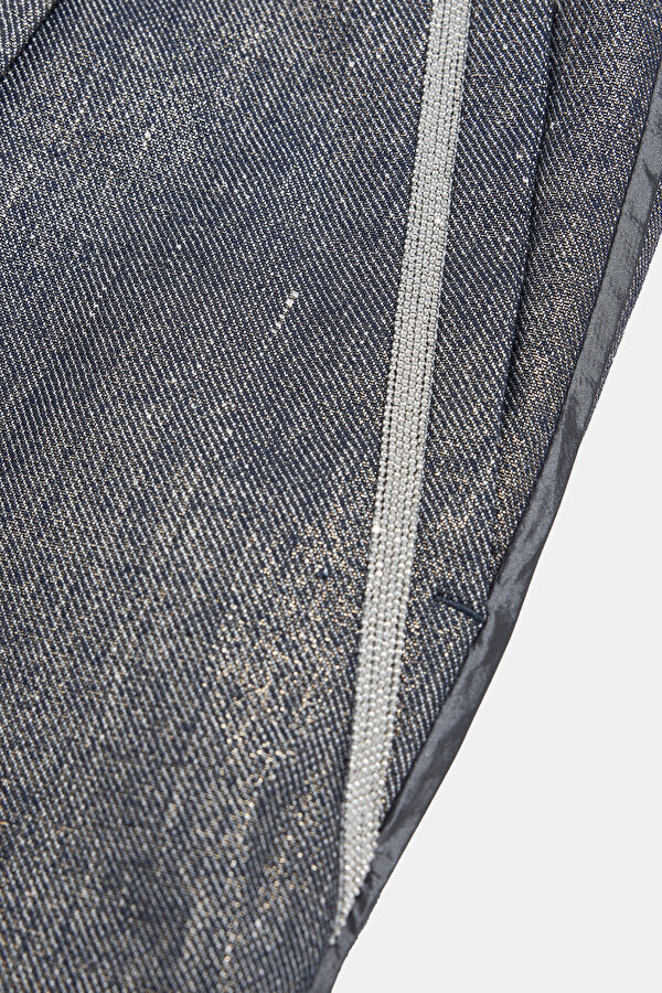 NAVY BLUE STRAIGHT CUT TROUSERS 7