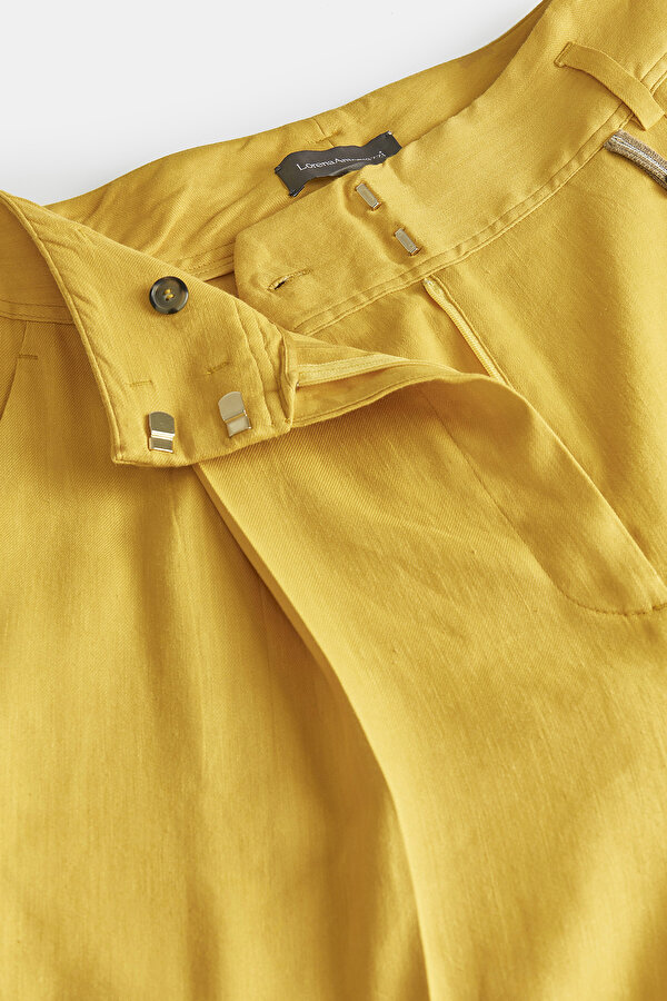 YELLOW STRAIGHT CUT TROUSERS 6