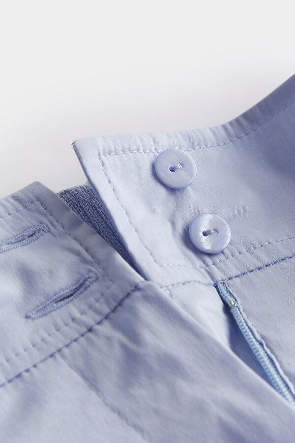 BLUE STRAIGHT CUT TROUSERS 7