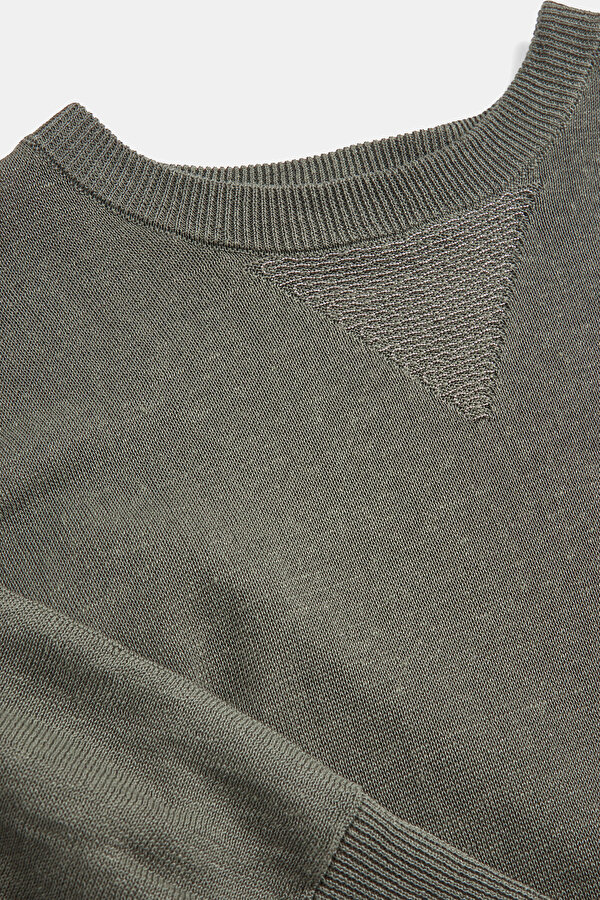 SILVER BOAT NECK JERSEY 6