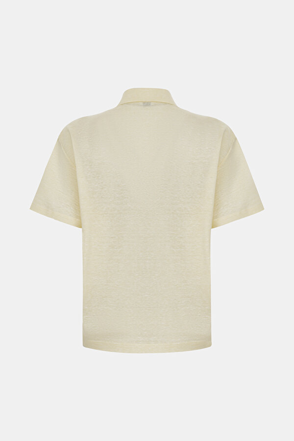 SARI KISA KOLLU T-SHIRT 6