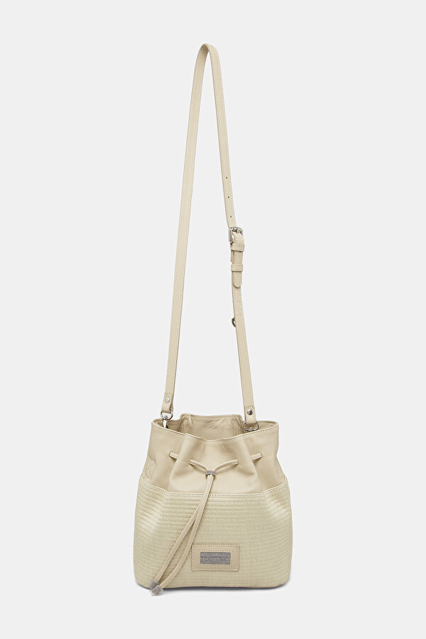 BEIGE LEATHER BAG 2