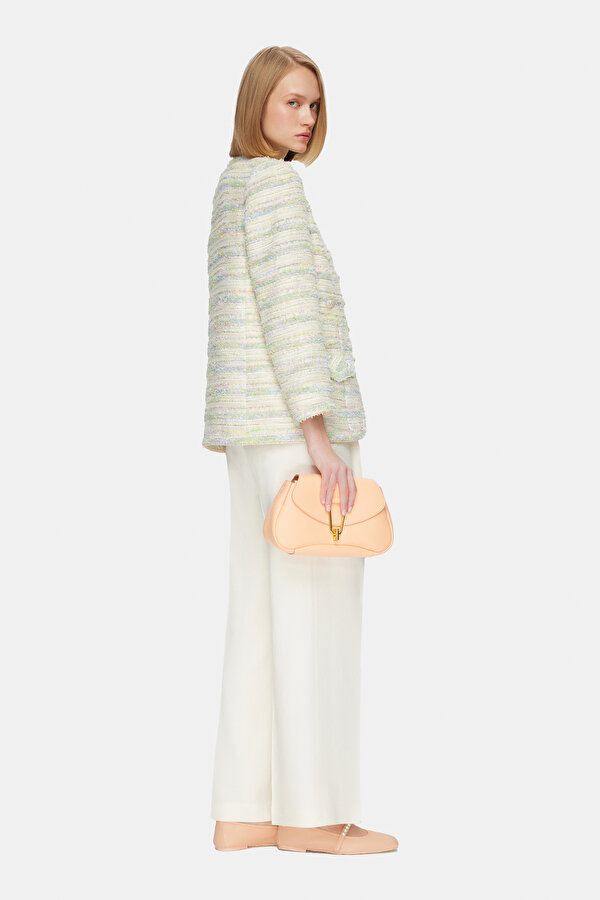 LİLAC BASIC / ROUND NECKLINE JACKET 2
