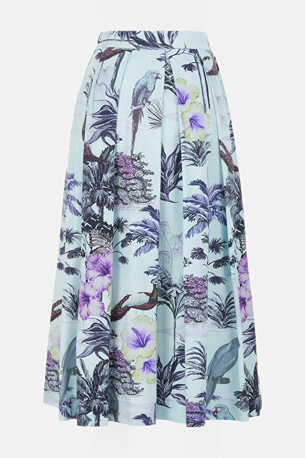 GREY DESIGN FILLED SKIRT 6