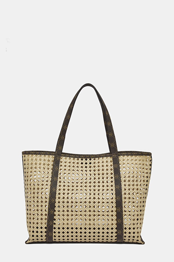 BEIGE MONOGRAM BAG