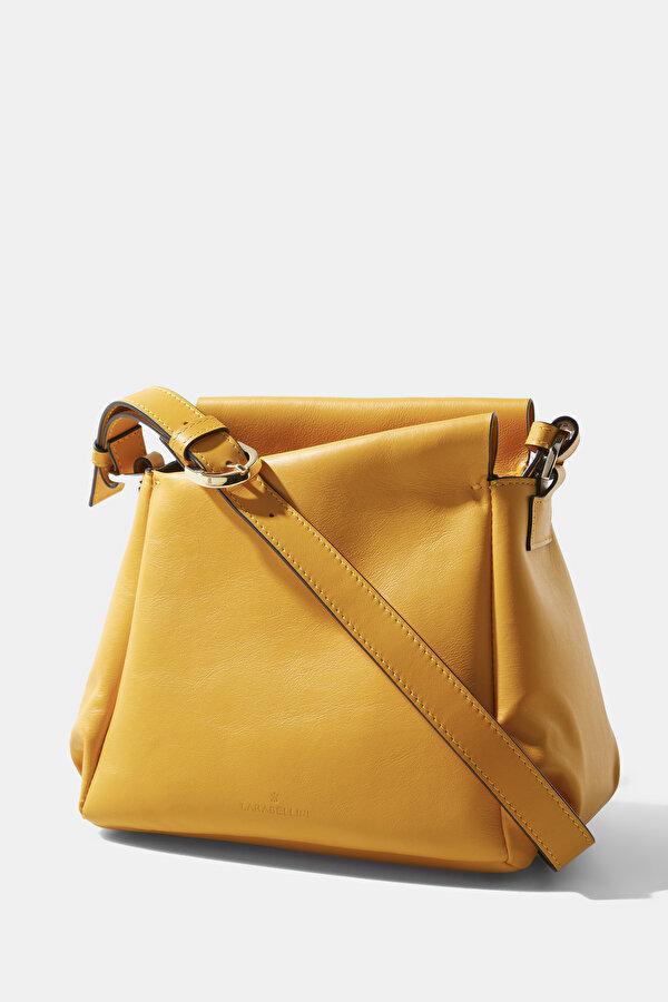YELLOW LEATHER BAG 7