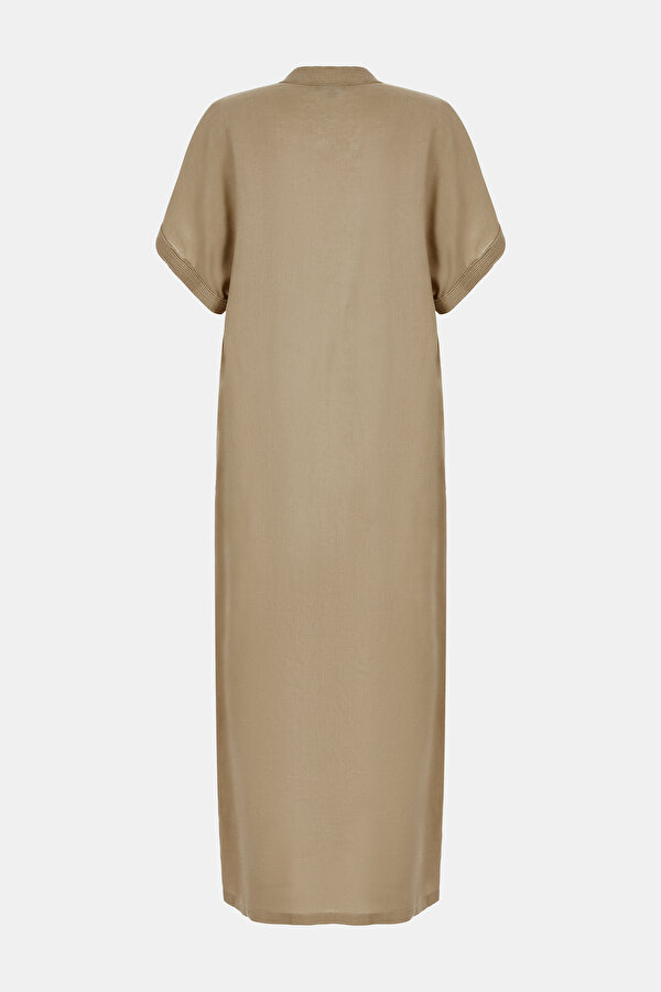 VİZON KETEN KAFTAN 2