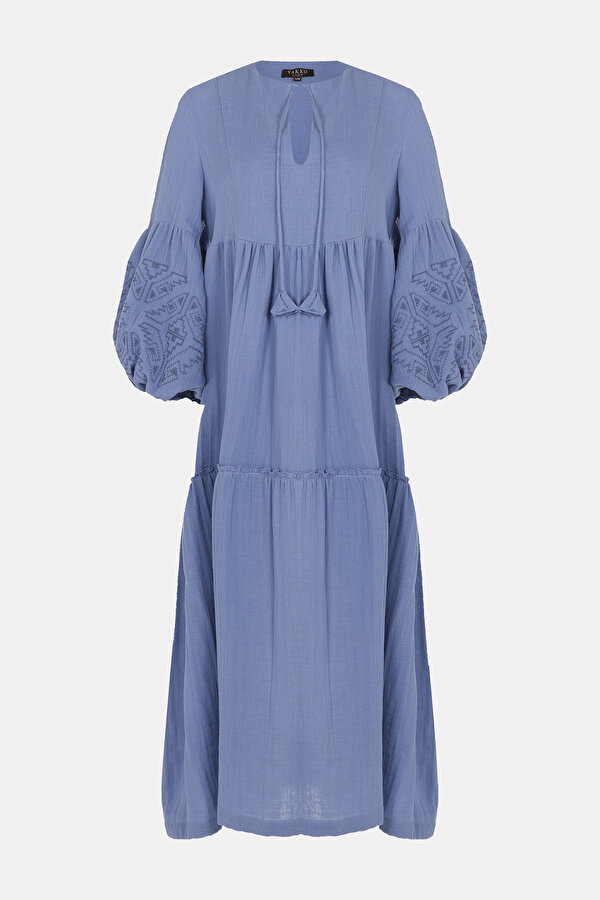 İNDİGO KAFTAN