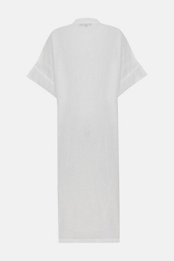 WHITE SHORT SLEEVE DRESS 2