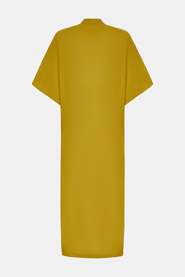 YELLOW SHORT SLEEVE DRESS 2
