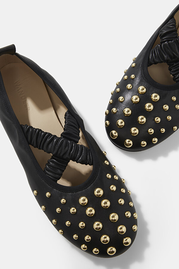 BLACK FLAT SHOES 7