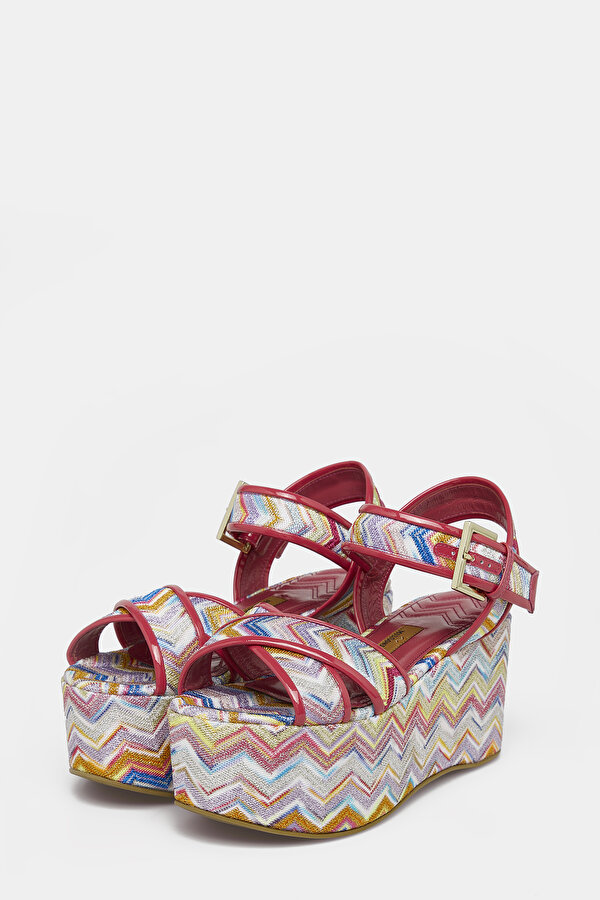 ORANGE DESIGN FILLED SHOE 2