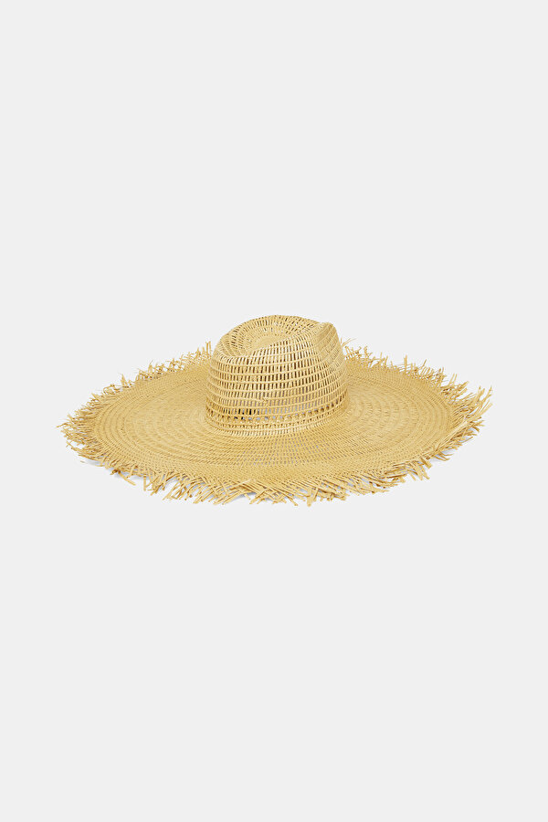 NATURAL RAFFIA HAT 2