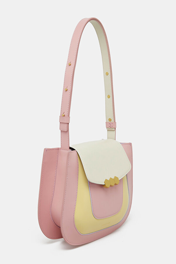 WHITE LEATHER BAG 2