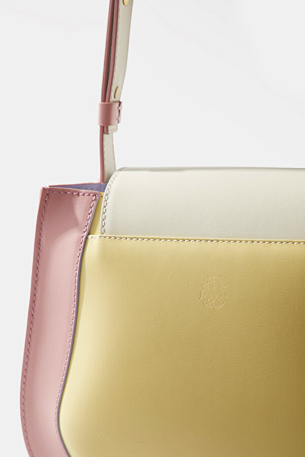 WHITE LEATHER BAG 6