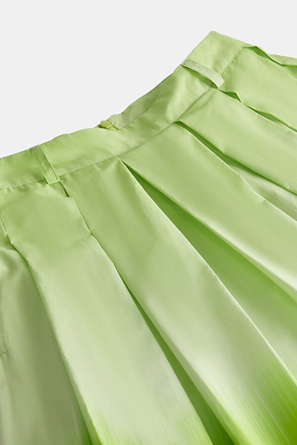 GREEN DEGRADE DESIGN MIDI SKIRT 6