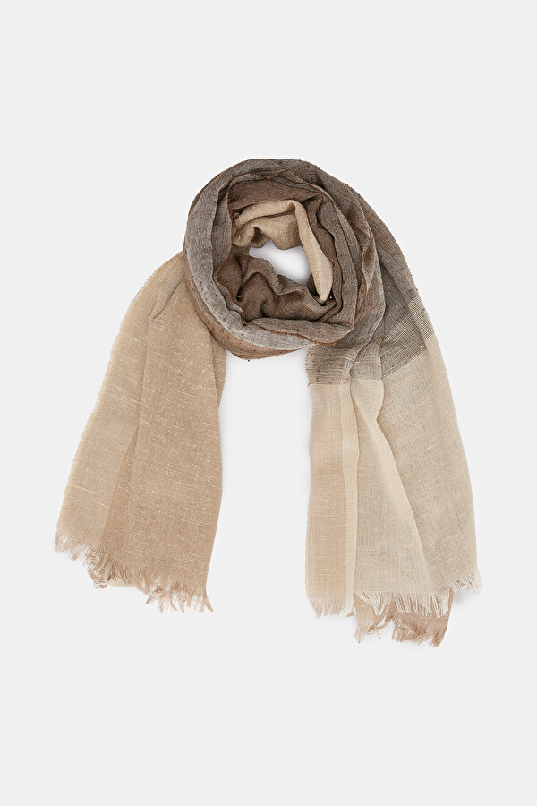 ECRU SILK SHAWL 2