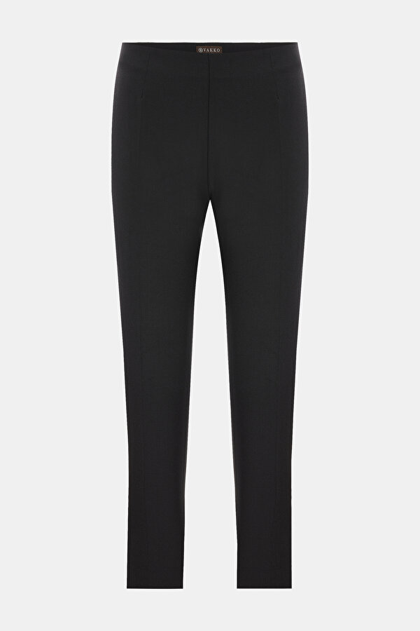 BLACK SKINNY LEG TROUSERS