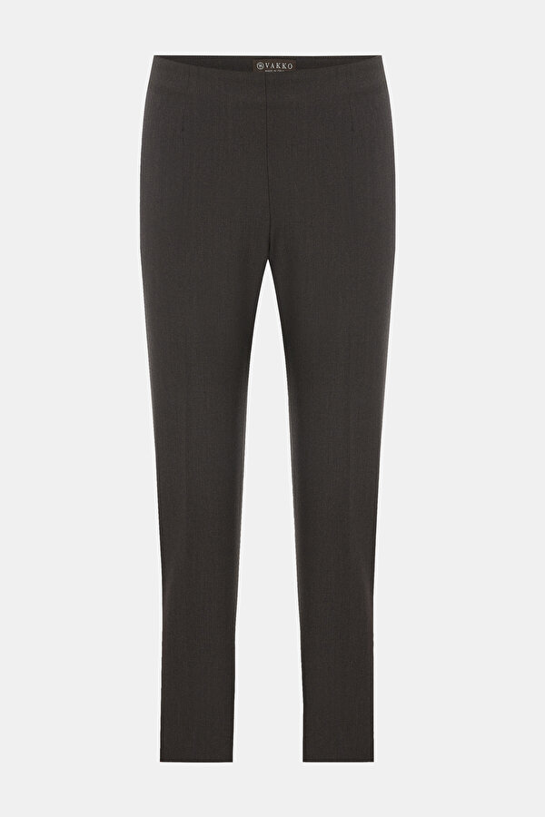 BROWN SKINNY LEG TROUSERS