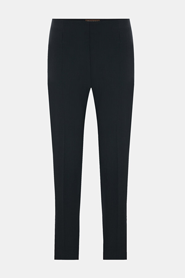 DARK NAVY BLUE SKINNY LEG TROUSERS