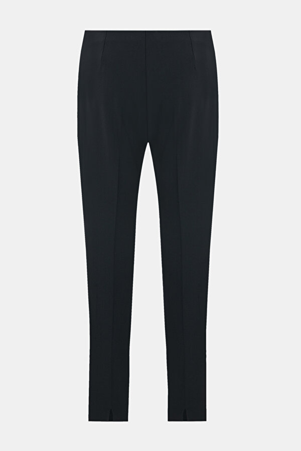 DARK NAVY BLUE SKINNY LEG TROUSERS 2