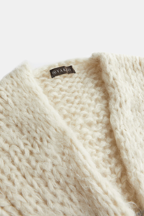 SAXE DEGRADE DESIGN CARDIGAN 7