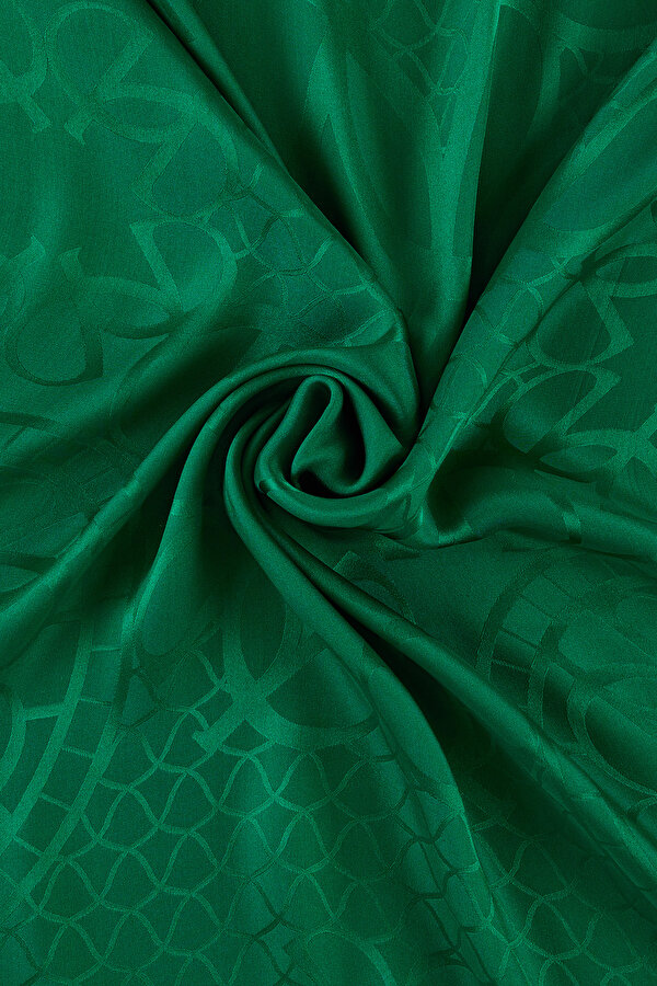 YEŞİL DÜZ TWILL ŞAL 2