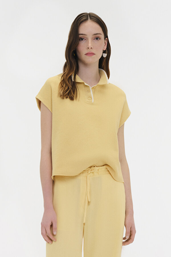 BEIGE TRICOT JERSEY