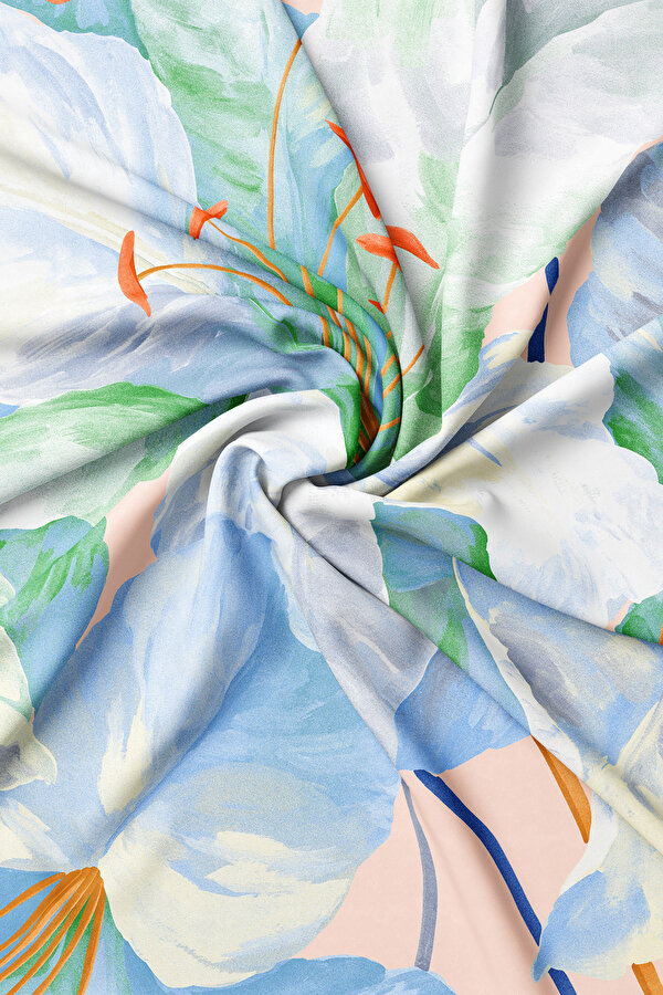 POWDER TWILL SCARF 2