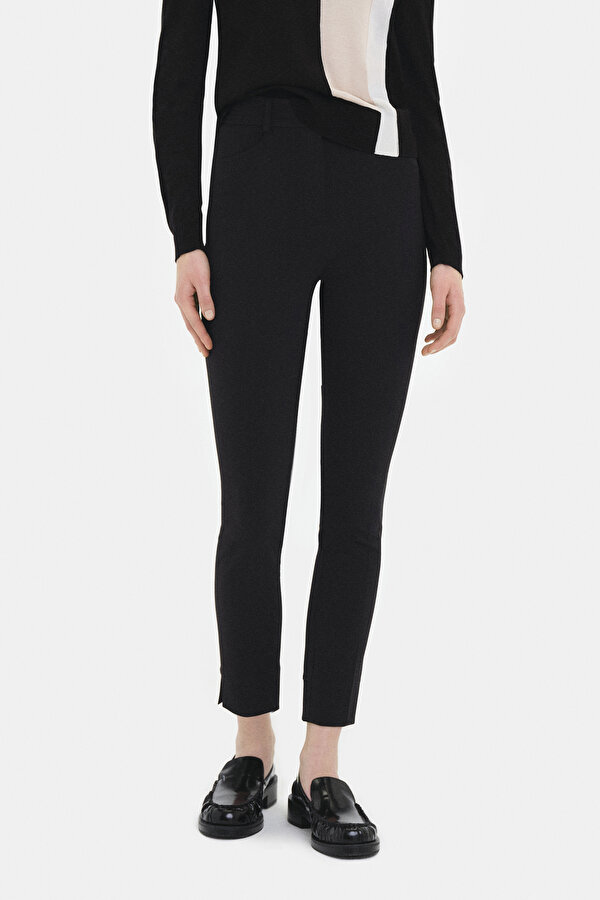 BLACK SKINNY LEG TROUSERS 2