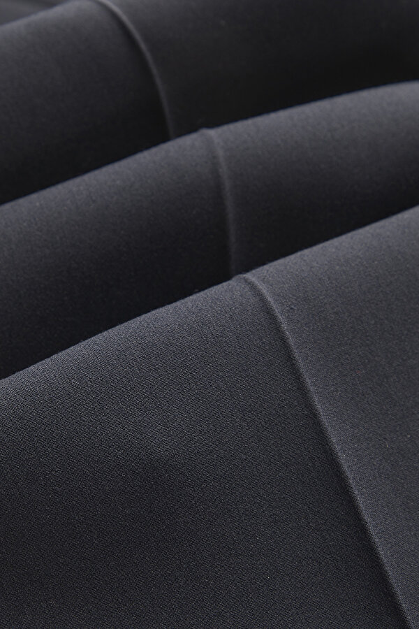 NAVY BLUE STRAIGHT CUT TROUSERS 7