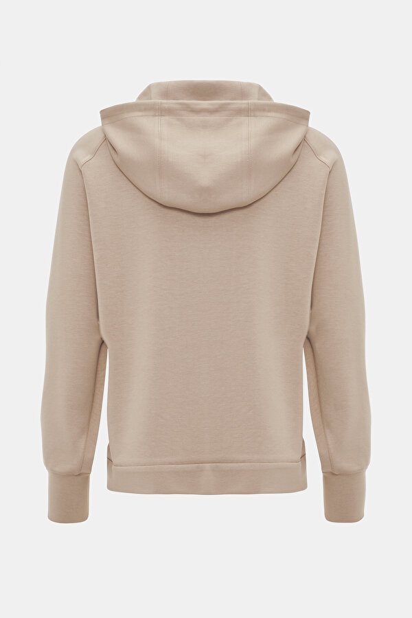 BEIGE HOODIE SWEATSHIRT 6