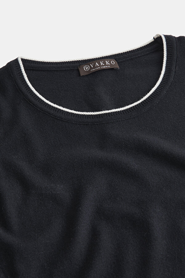 ECRU BASIC / ROUND NECKLINE KNITWEAR 6