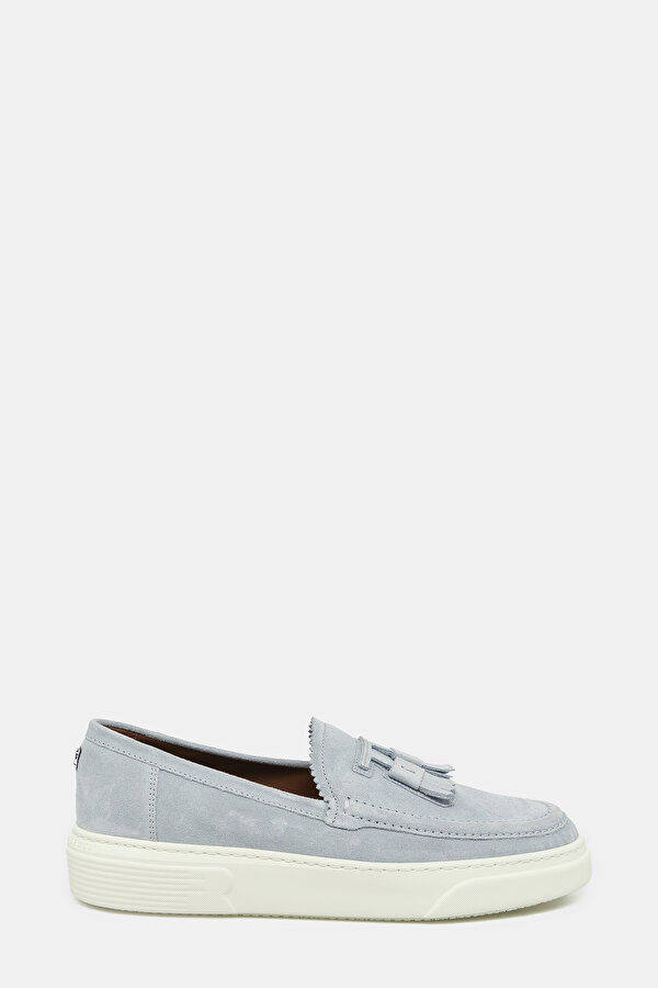 LIGHT BLUE SUEDE SHOE