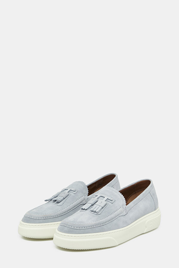 LIGHT BLUE SUEDE SHOE 2
