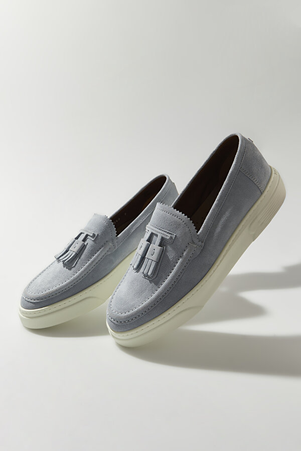 LIGHT BLUE SUEDE SHOE 7