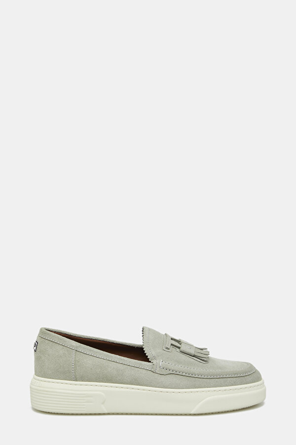 LIGHT GREEN SUEDE SHOE