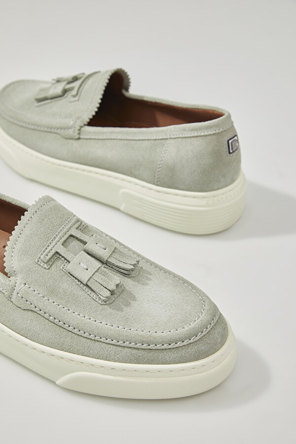 LIGHT GREEN SUEDE SHOE 6