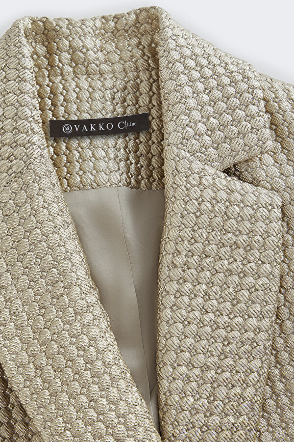 DORE SURPLICE NECKLINE (CROSS-OVER NECKLINE) JACKET 6