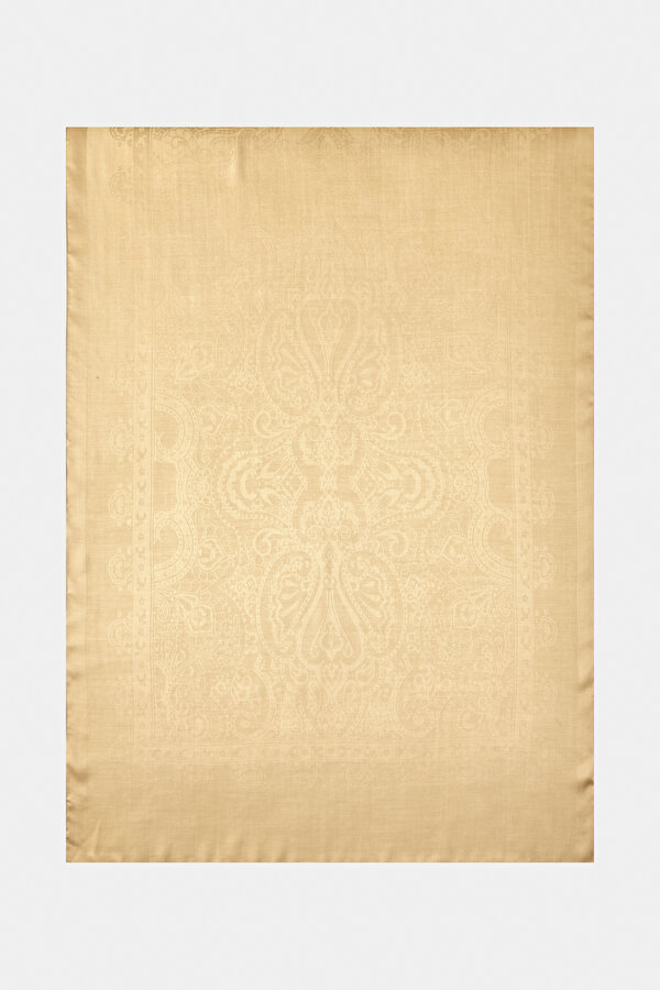 MINK JACQUARD MODAL/SILK SHAWL