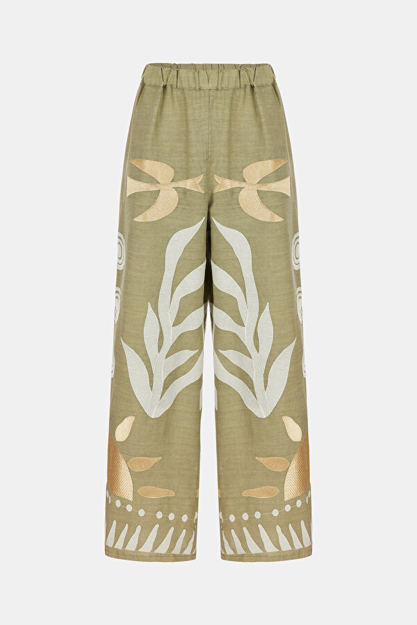 ECRU TROUSERS