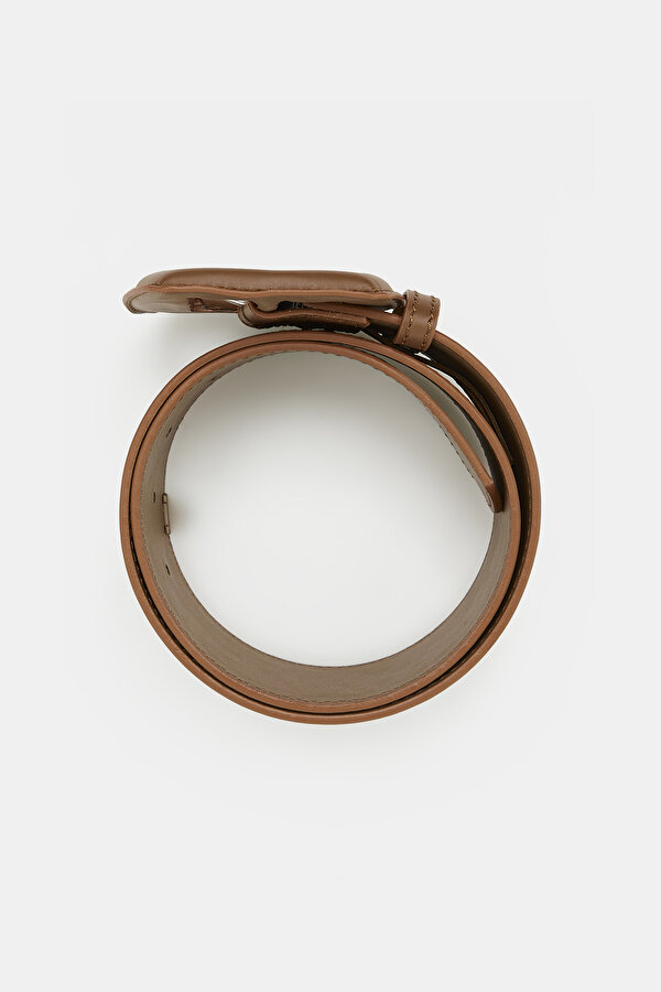 TAN LEATHER BELT 2