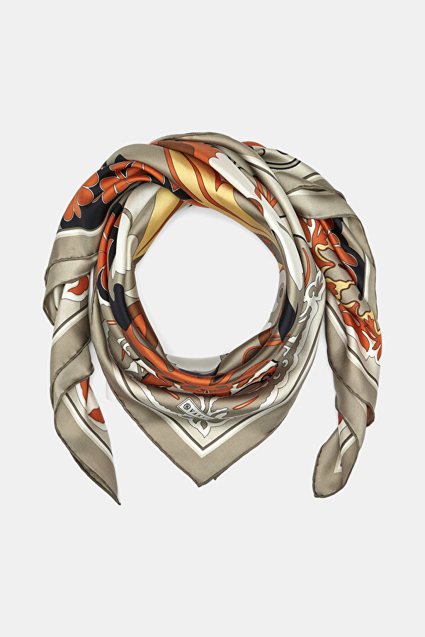 MINK TWILL SCARF 2