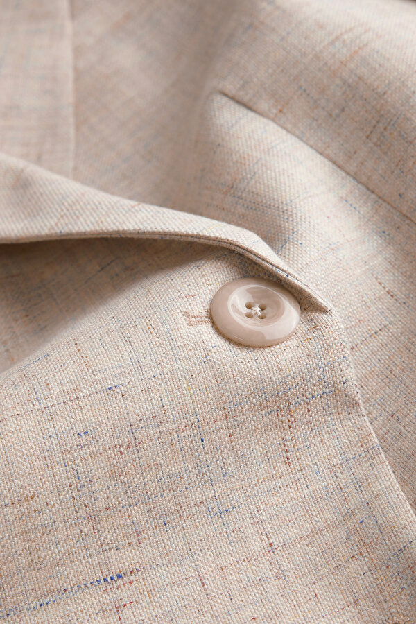 MULTICOLOR SURPLICE NECKLINE (CROSS-OVER NECKLINE) JACKET 7