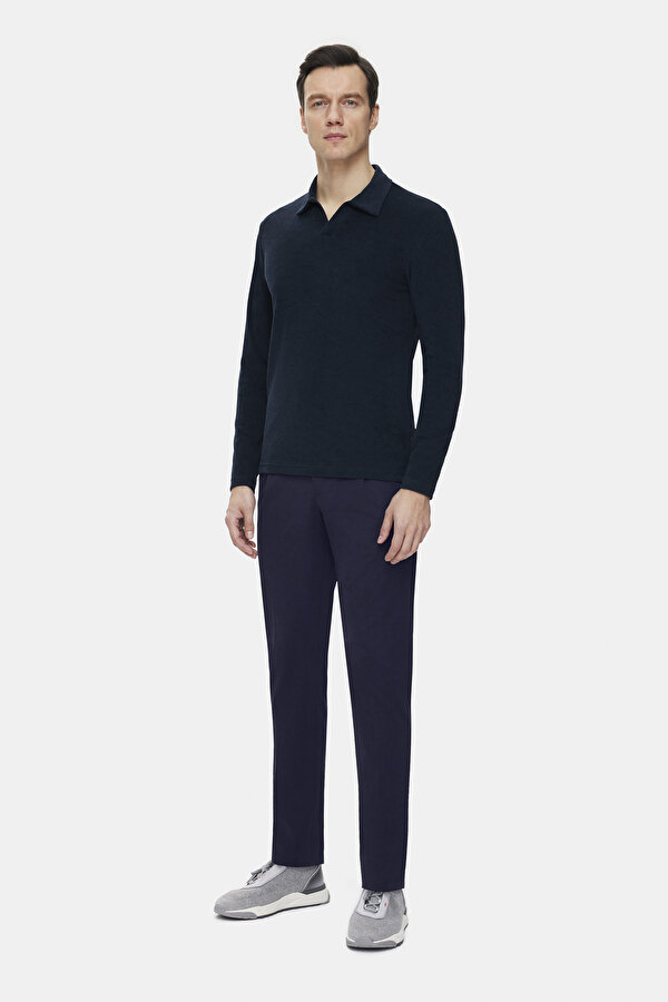 NAVY BLUE LONG SLEEVE TSHIRT