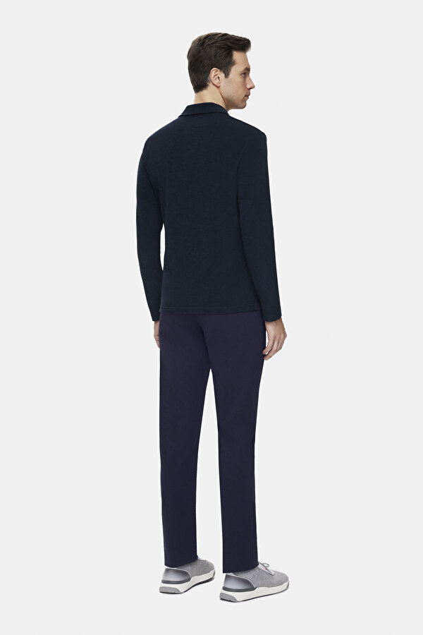 NAVY BLUE LONG SLEEVE TSHIRT 2