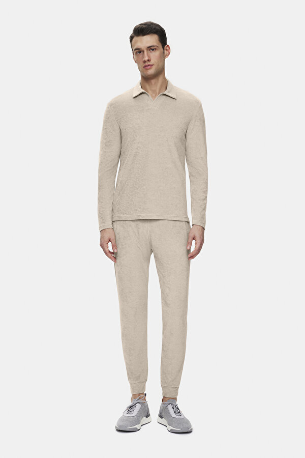 BEIGE LONG SLEEVE TSHIRT 2