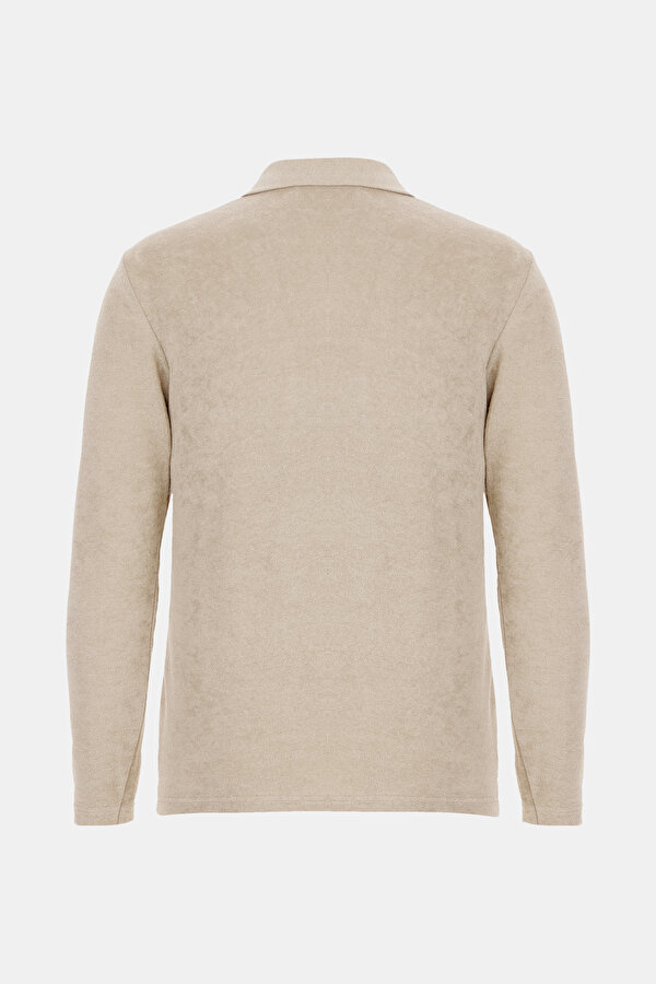 BEIGE LONG SLEEVE TSHIRT 6