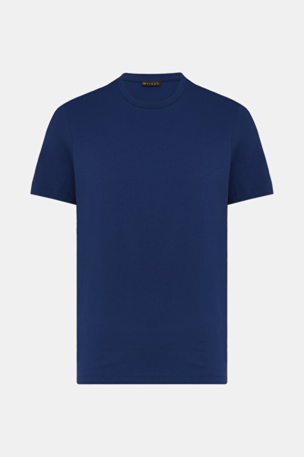İNDİGO O YAKA KISA KOLLU T-SHIRT