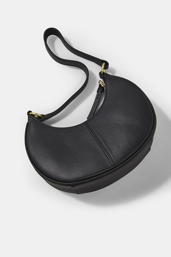 BLACK LEATHER BAG 6